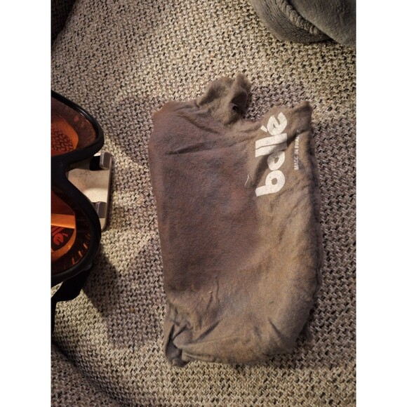 Bolle Chrono Sun UV Goggles Vermillion Red Lens Safety Tactical Ski Snow Strap - Picture 7 of 8